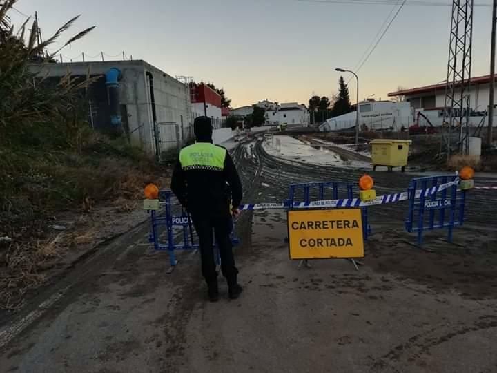 Consecuencias de la inundación de El Trapiche.