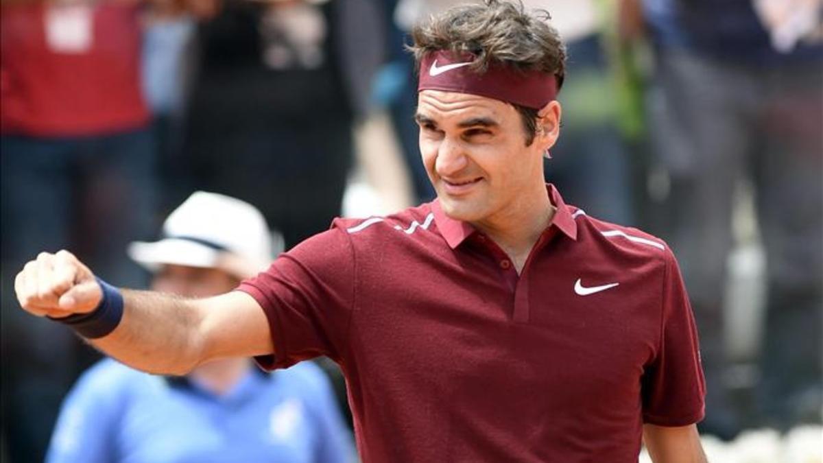 Roger Federer se ha llevado el duelo generacional de Roma