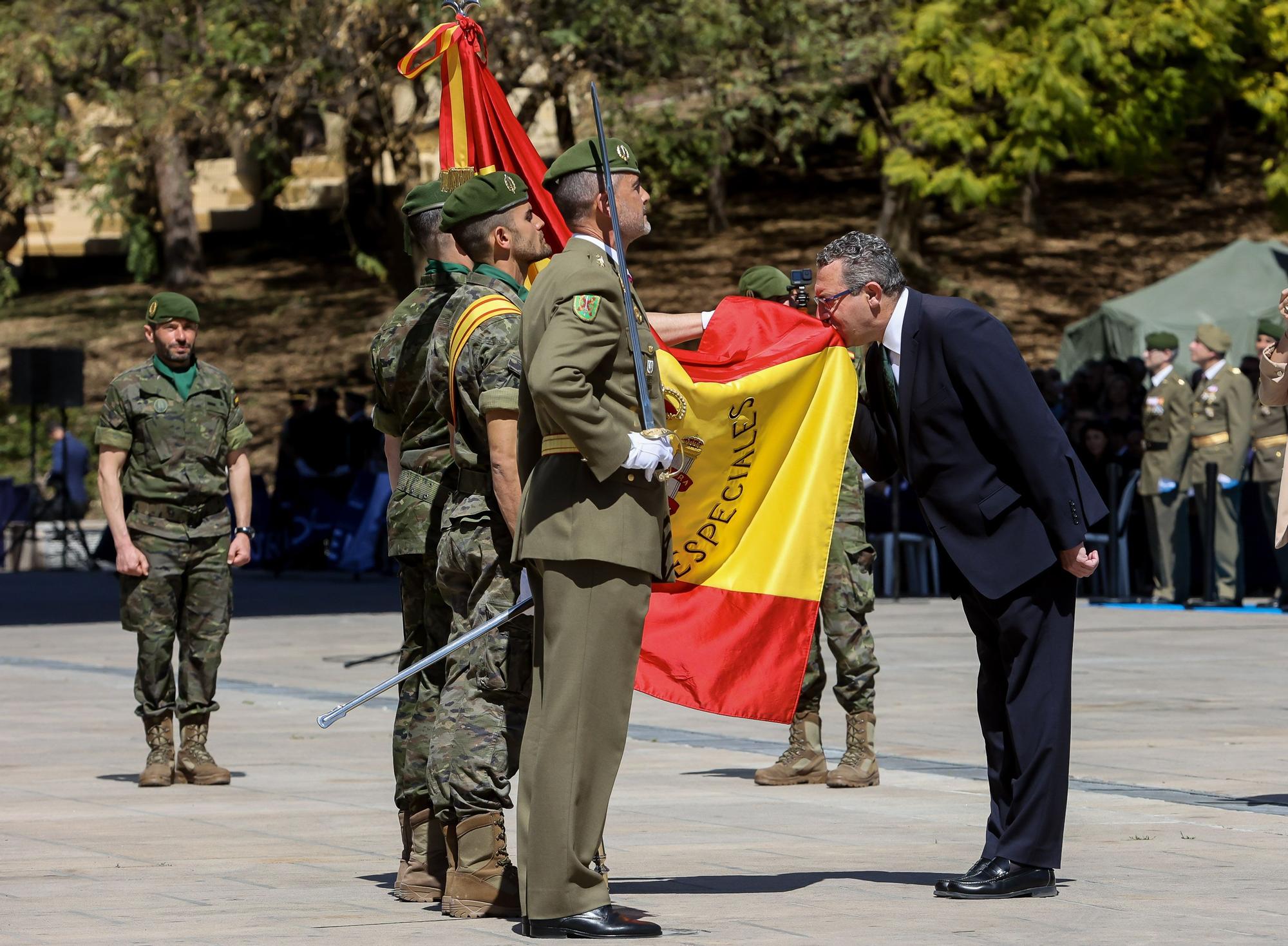 Jura de bandera para civiles en Benidorm