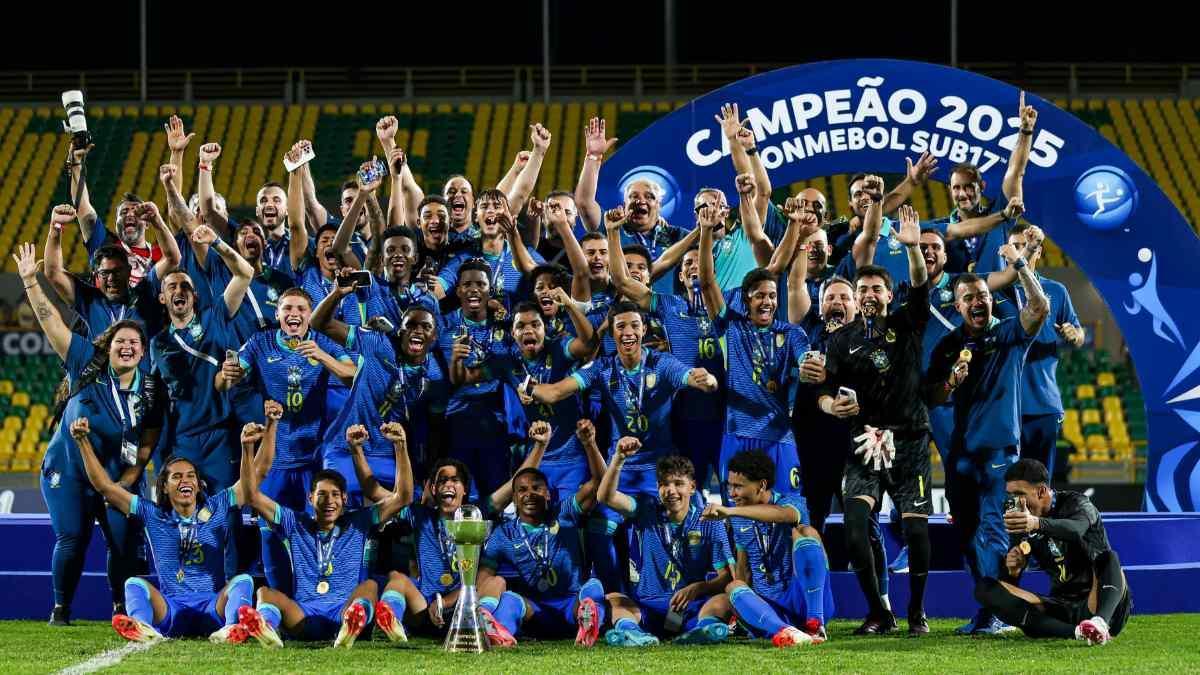 Brasil ha conquistado el Sudamericano Sub-17