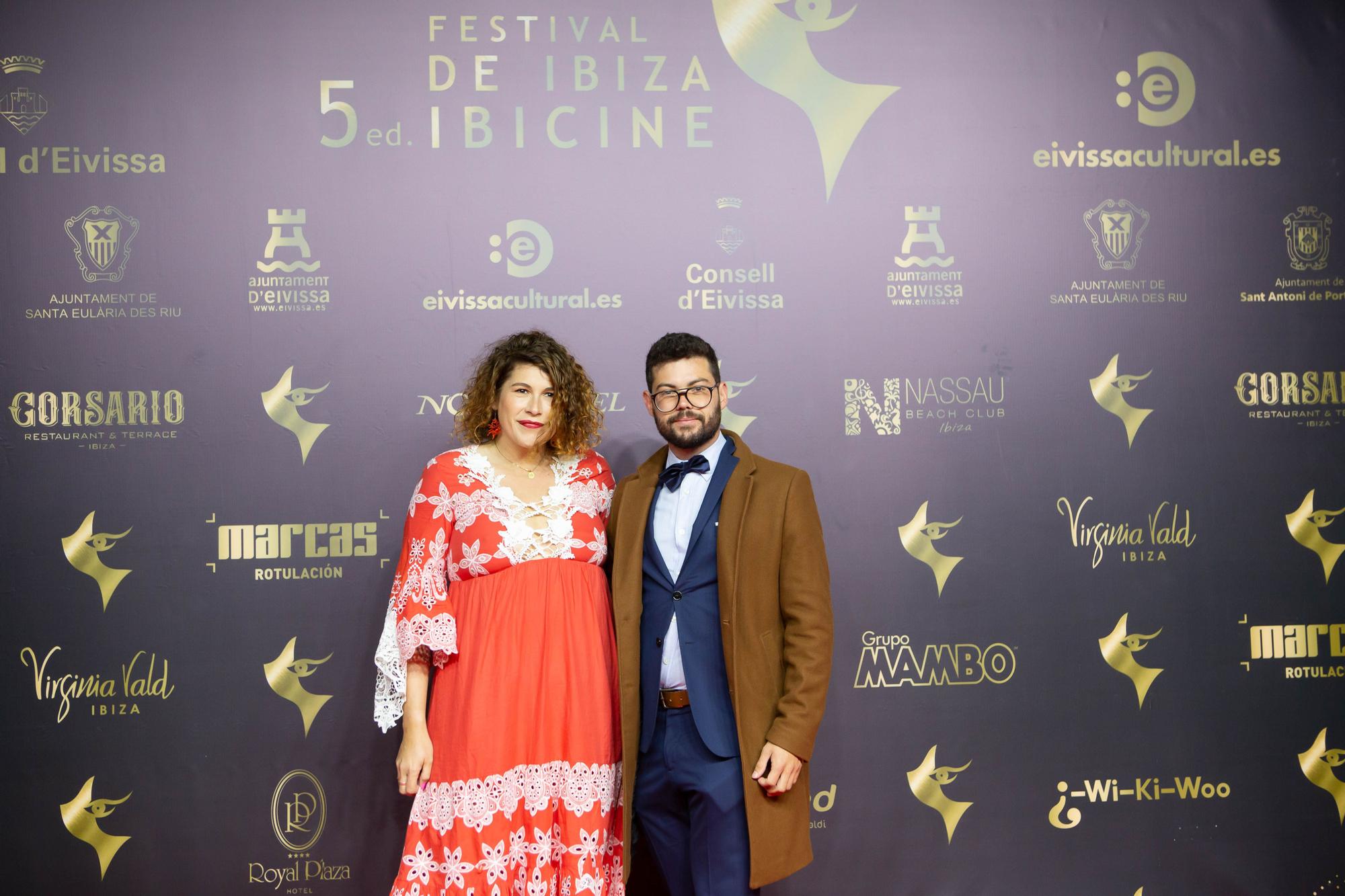 La alfombra roja y gala de clausura del festival Ibicine de Ibiza.