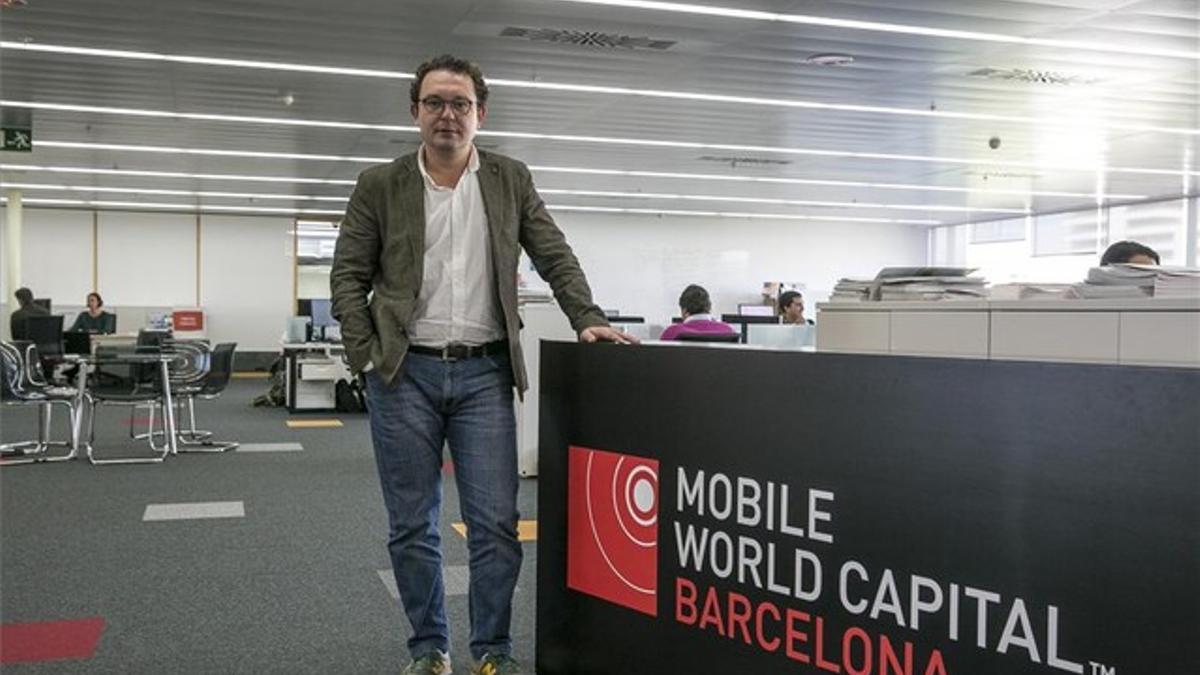 Aleix Valls, de la Mobile World Capital Barcelona.