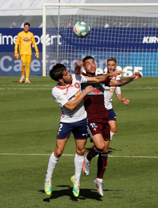 Las mejores imágenes del Osasuna - Celta. // Eduardo Sanz Nieto (LOF) | Villar López (EFE)