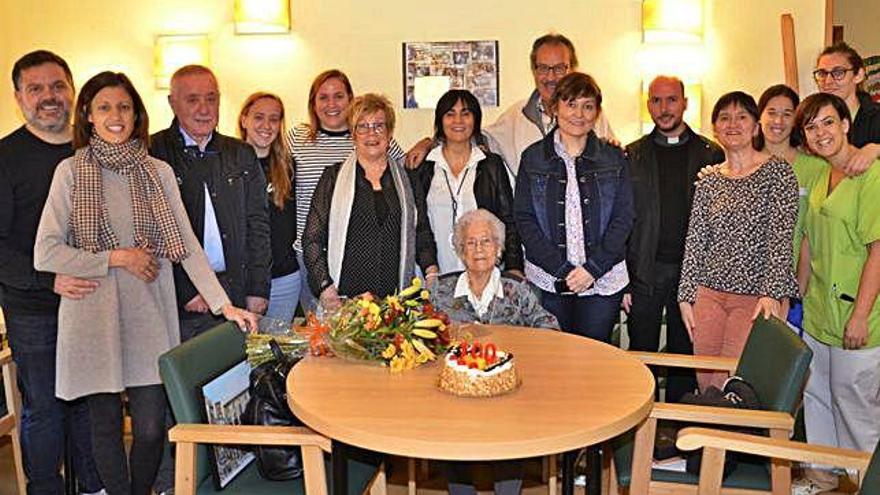 Homenatge a Rosa Tayà Llop pel seu centenari