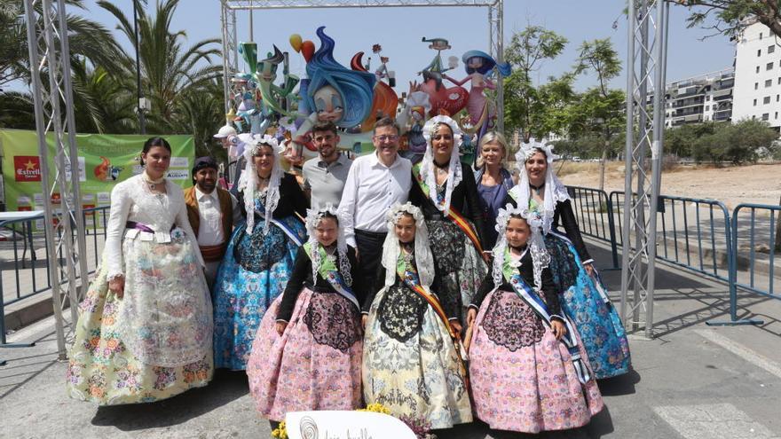 Puig visita Alicante con motivo de la festividad de las Hogueras de San Juan