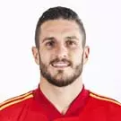 KOKE RESURRECCIÓN. Interior. 30 años. Atlético Madrid. 67 veces internacional.