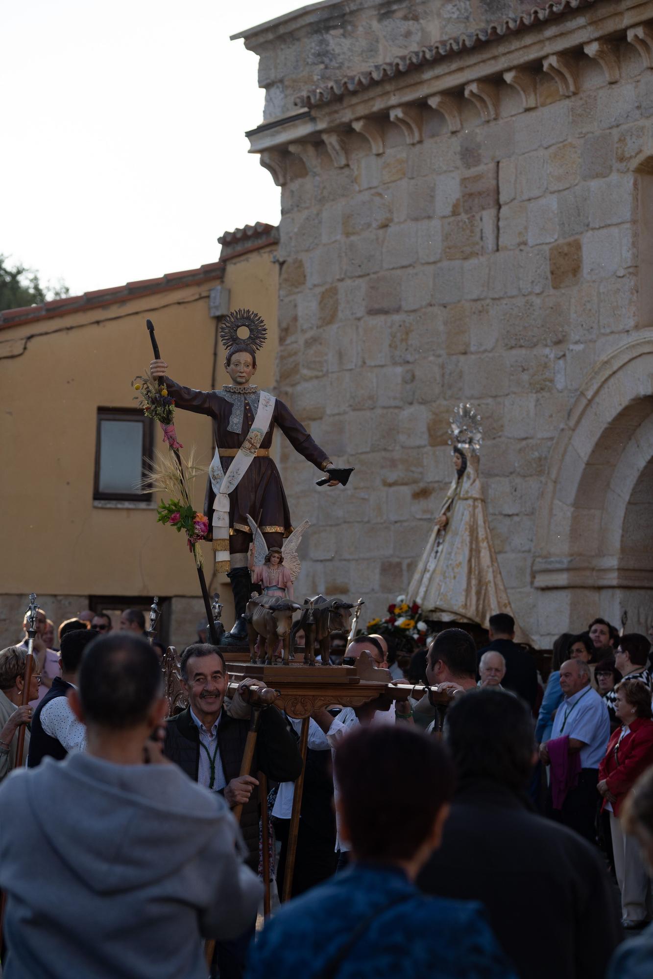 Procesión de San Isidro Labrador en Zamora capital