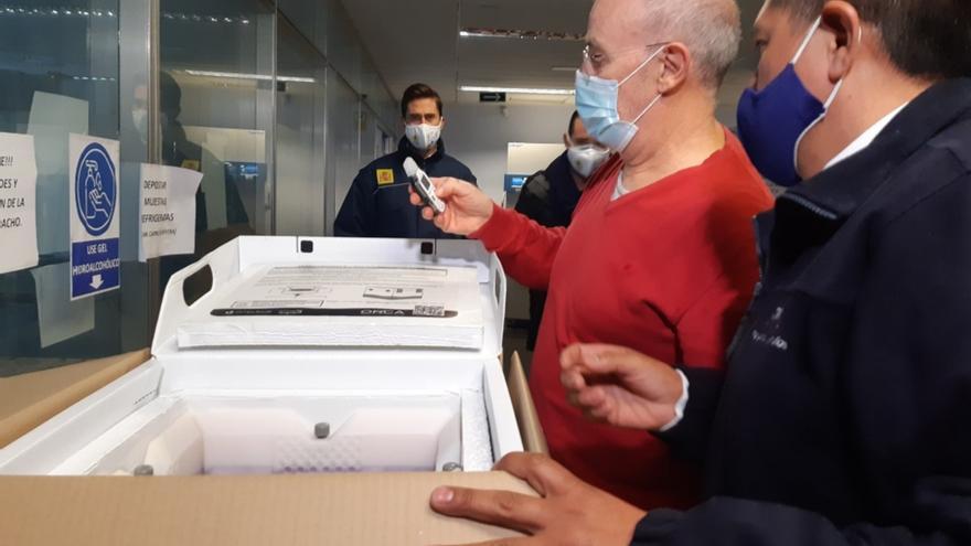 La vacuna de la Covid llega a València para iniciar hoy la vacunación contra el coronavirus en la Comunitat Valenciana.