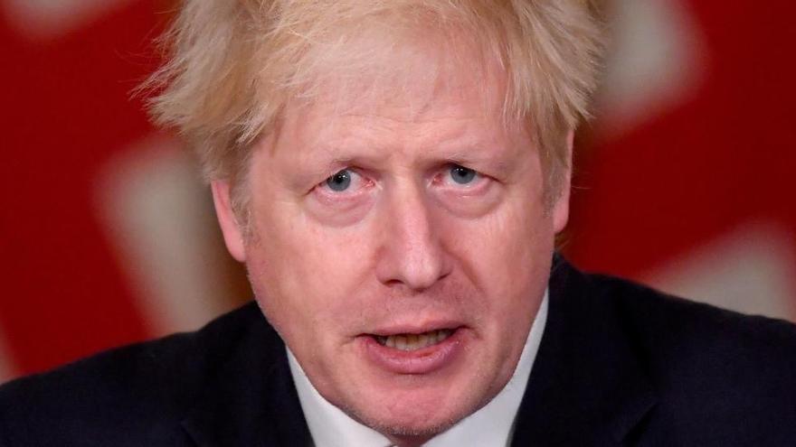 Una imagen de Boris Johnson, primer ministro de Reino Unido.