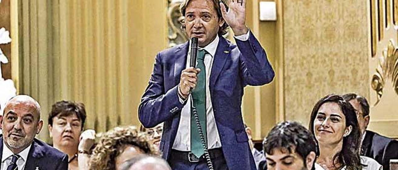 Jorge Campos, lÃ­der del partido Vox-ActÃºa Baleares.