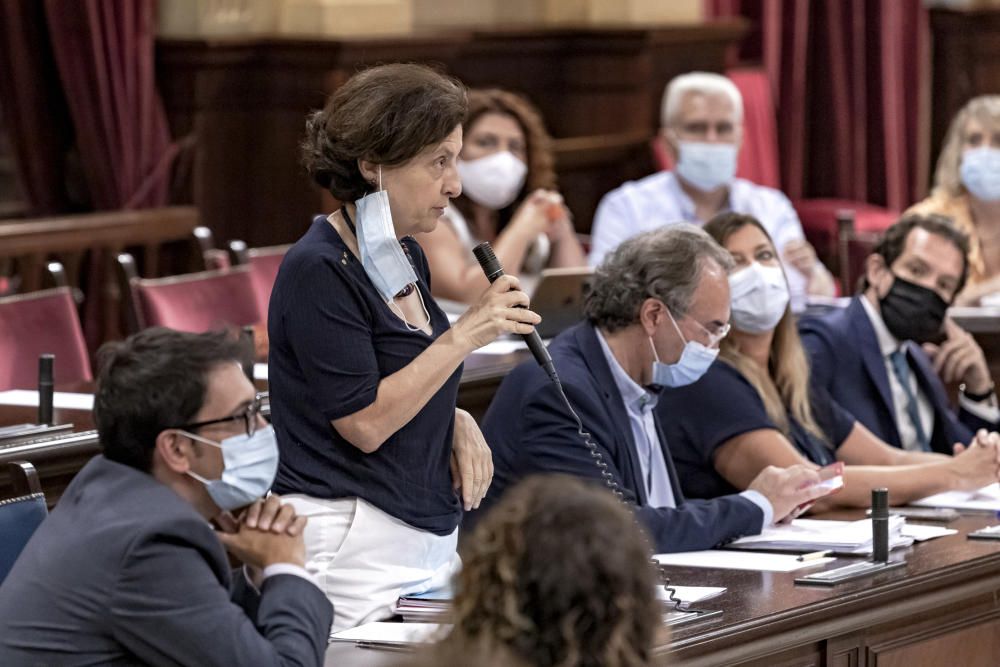 Pleno del Parlament del día 21 de julio de 2020