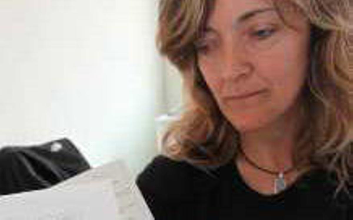 La exedil Ana Sarabia.