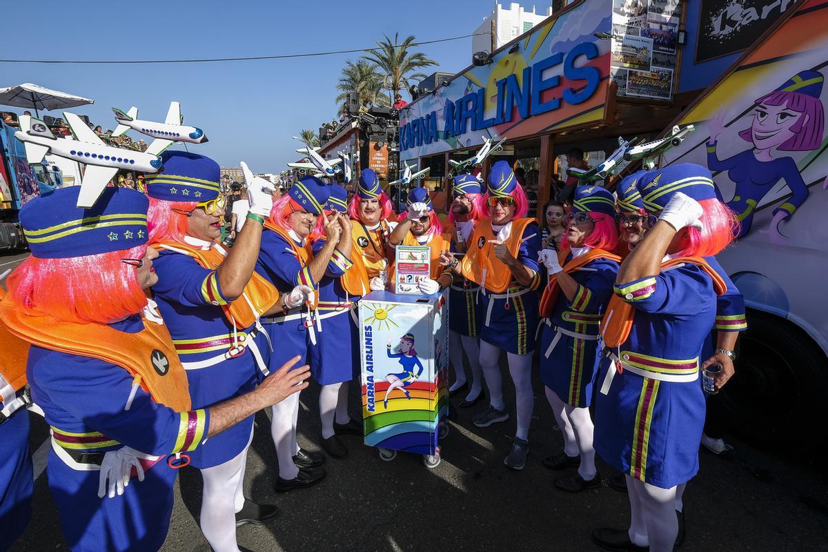 Cabalgata del Carnaval de Maspalomas 2024