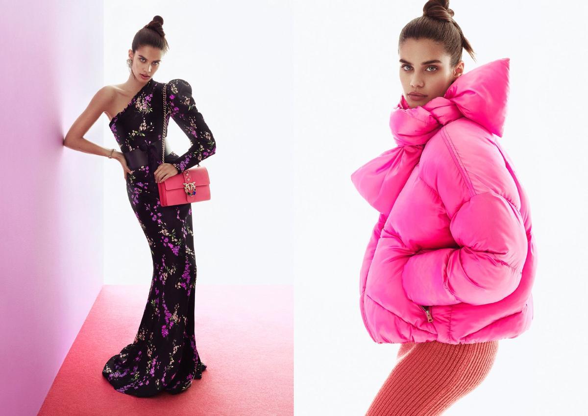 Campaña de Sara Sampaio para Pinko