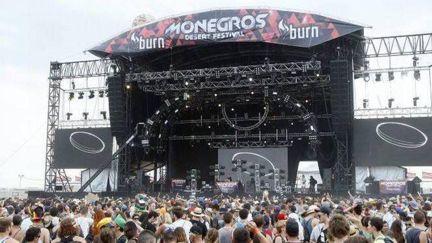 Todo preparado en el Monegros Desert Festival para un largo maratón musical