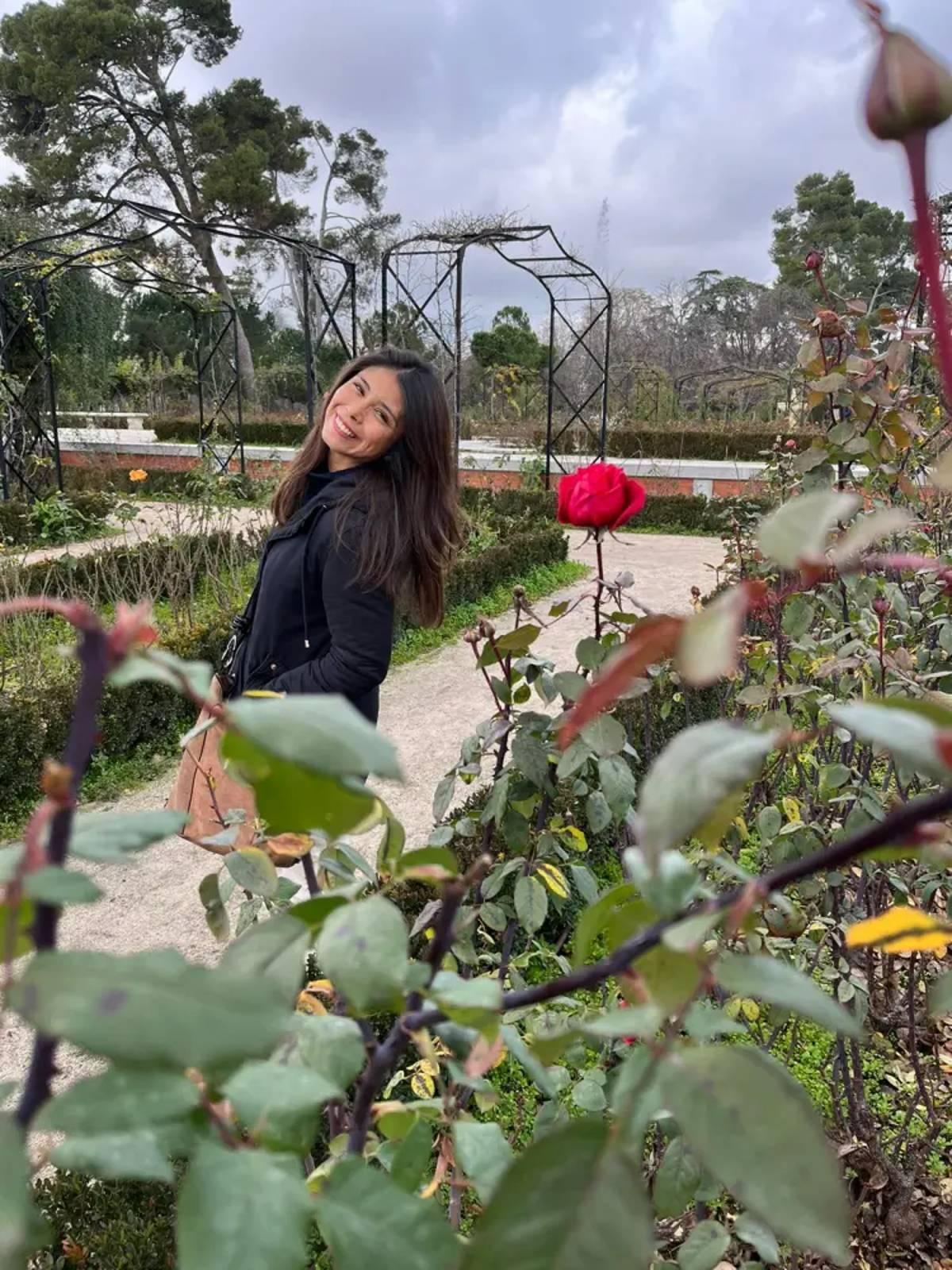 Alexandra Domínguez Hernández en una imagen de su blog personal