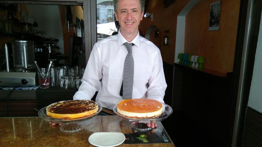 Carlos Talaván, propietario de la tapería La Majá y presidente de los hosteleros de la plaza Mayor.