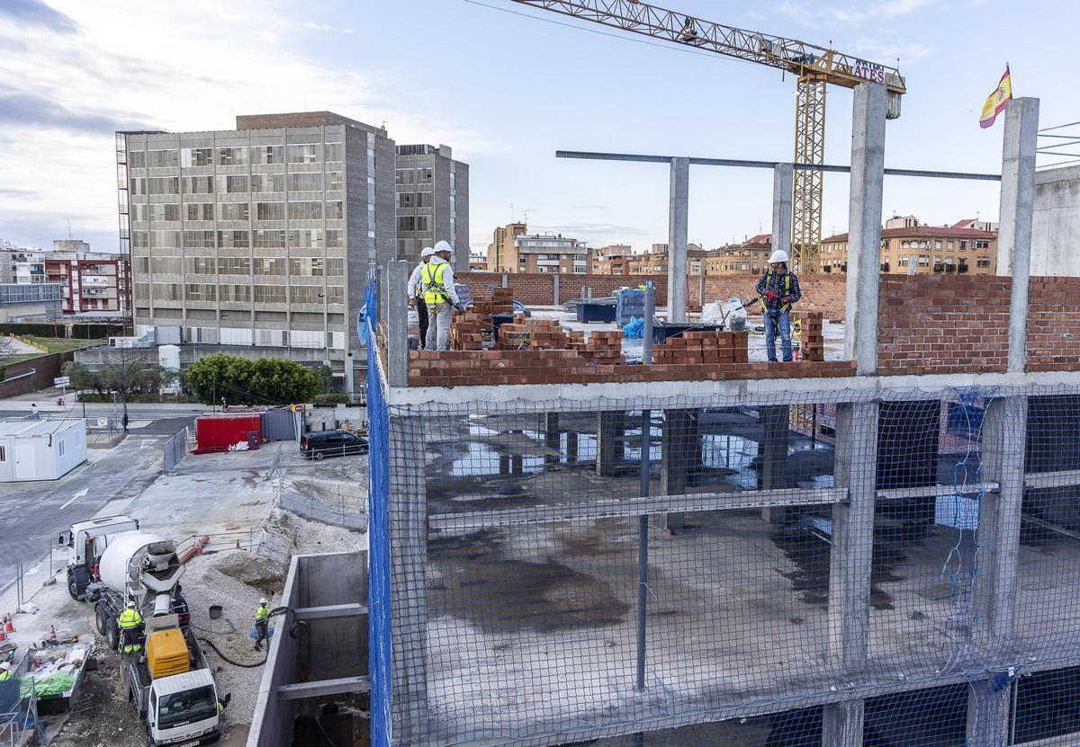 La construcción también está mostrando un buen comportamiento en la provincia.