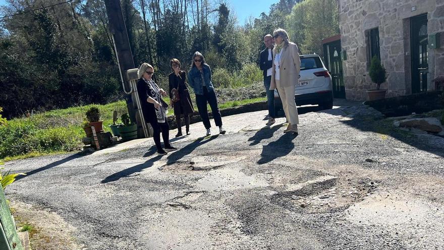 Rosón reclama actuacións urxentes en accesibilidade, seguridade viaria e mantemento en Vidán