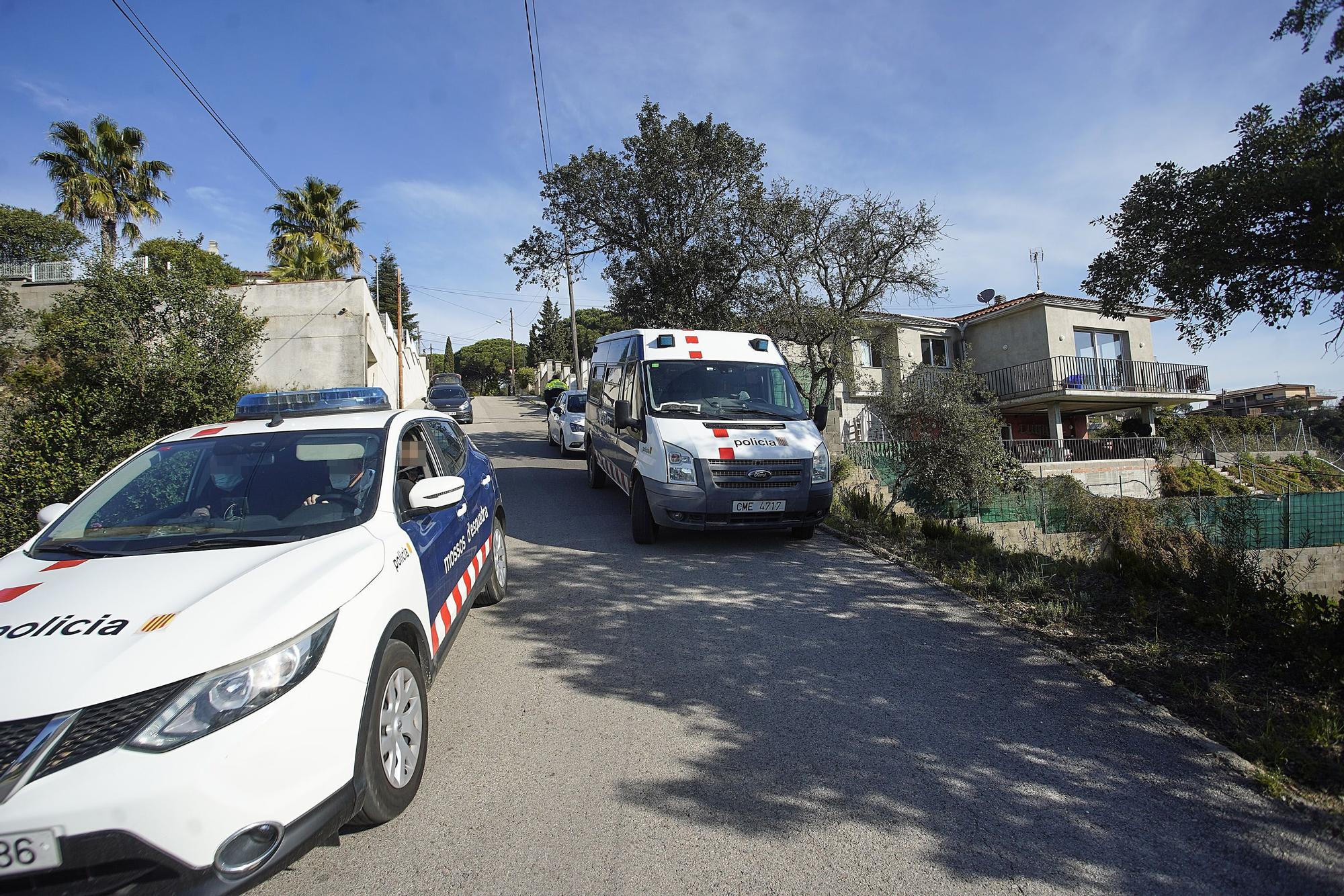 Operació antidroga a Maçanet de la Selva