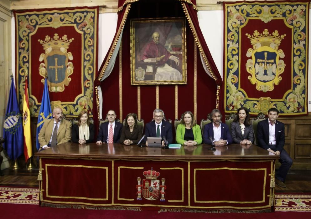 Presentación del equipo rector de Santiago García