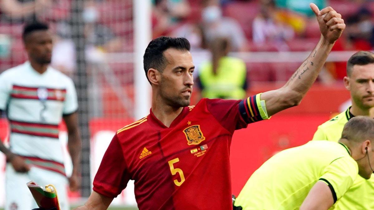 Sergio Busquets da positivo por coronavirus