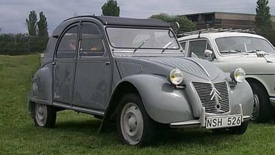 Un exemplar del Citroën 2 cavalls.