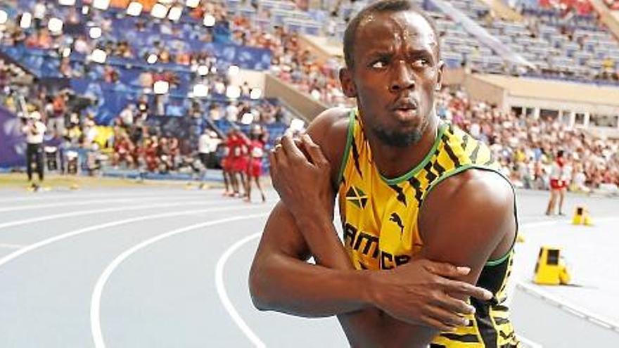 Bolt obtuvo el tercer oro sin récord del mundo