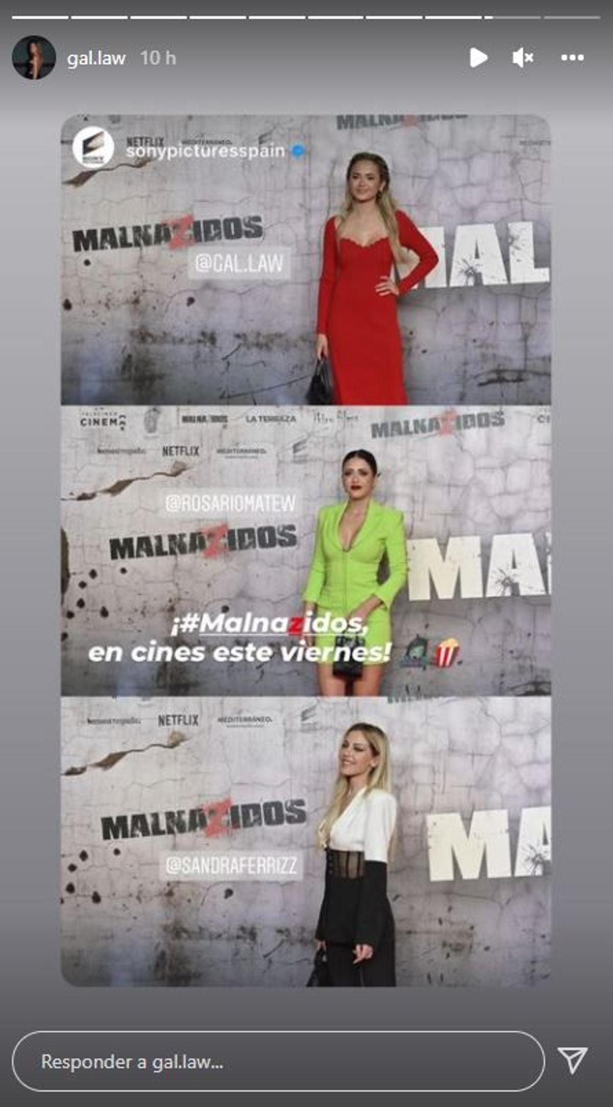 'Storie' de Gal.la en 'Malnazidos' con Rosario y Sandra