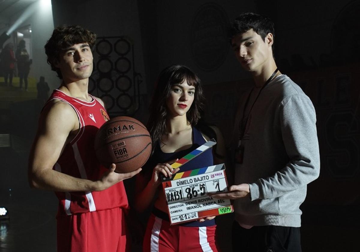 Diego Vidales, Alicia Falcó y Fernando Lindez