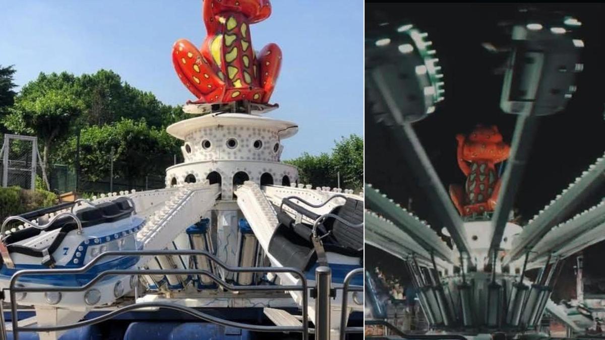 L'atracció va desaparèixer entre l'11 i el 12 de febrer.