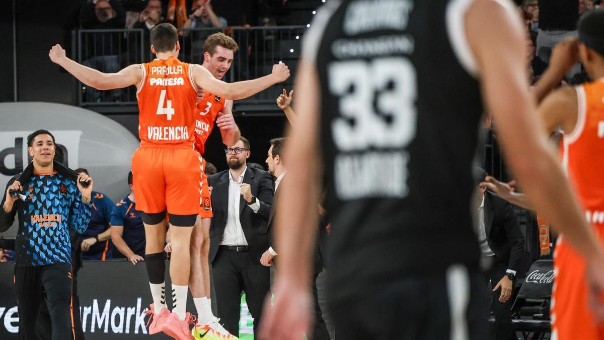 Valencia Basket-Partizan de Peñarroya.