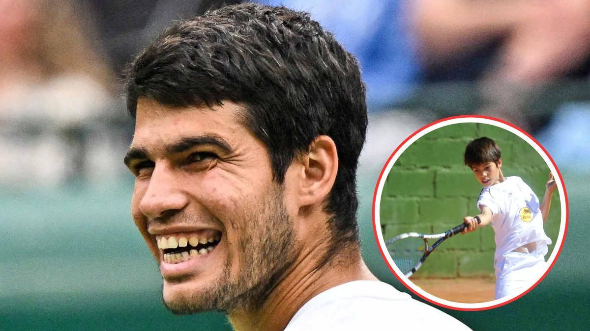 Carlos Alcaraz disfruta de las cosas mundanas de El Palmar, su pueblo de toda la vida.