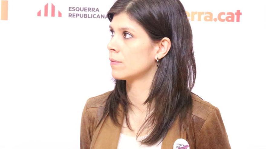 La portaveu d&#039;ERC, Marta Vilalta.