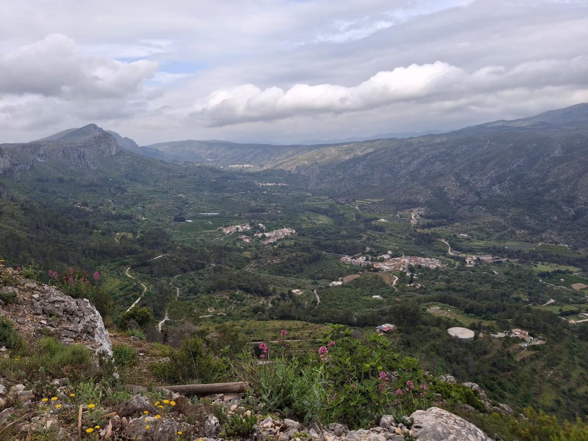 Así ha quedado el esencial Camí del Xap, en la Vall de Gallinera, tras su reapertura (imágenes)