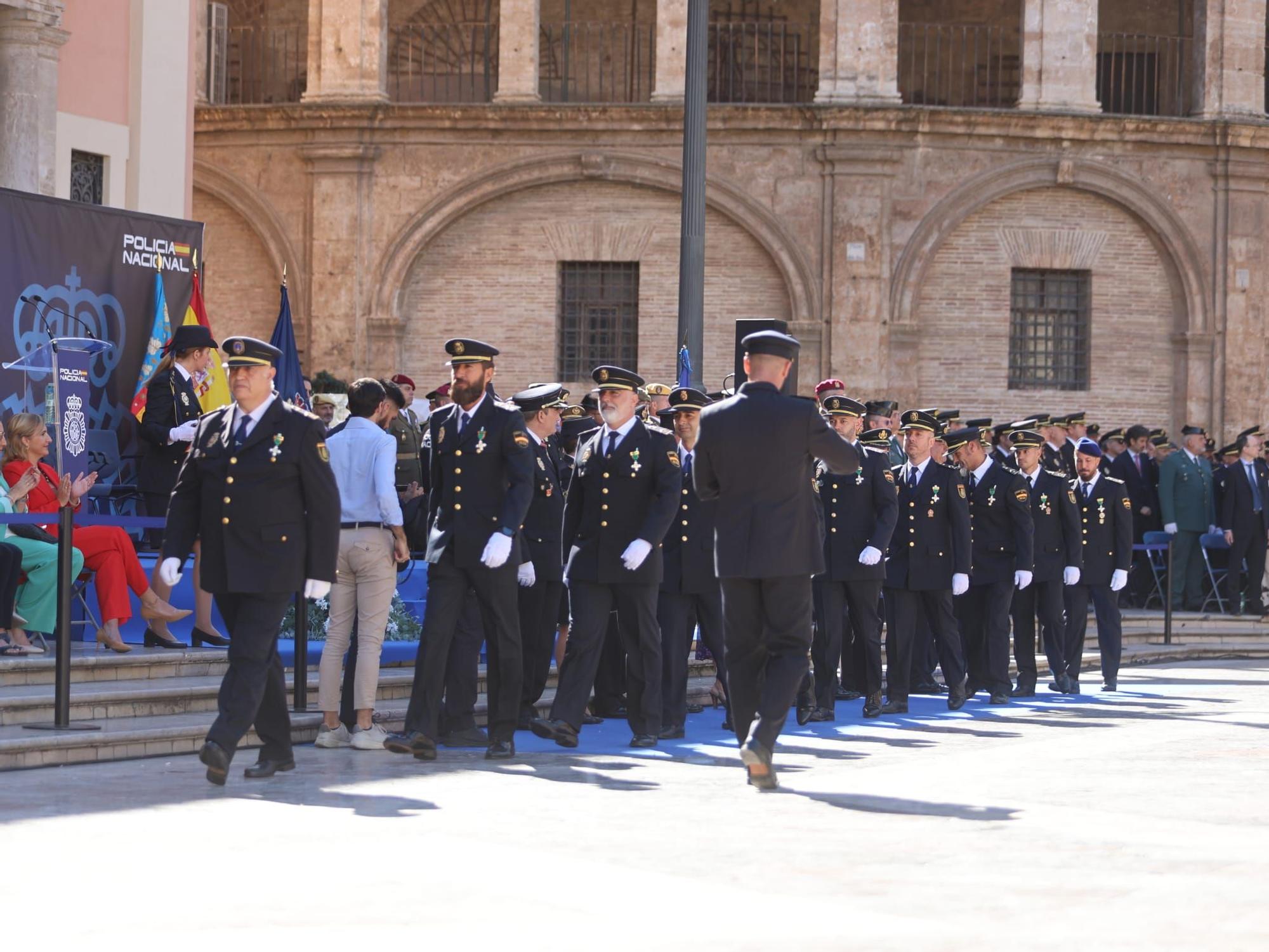 La Policía Nacional de Valencia celebra el Día de los Santos Ángeles Custodios