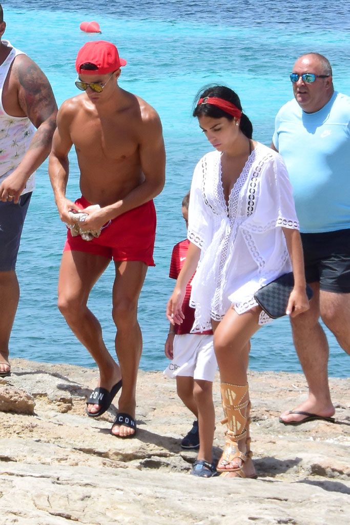 Cristiano Ronaldo y Georgina Rodríguez disfrutan de sus vacaciones en Formentera