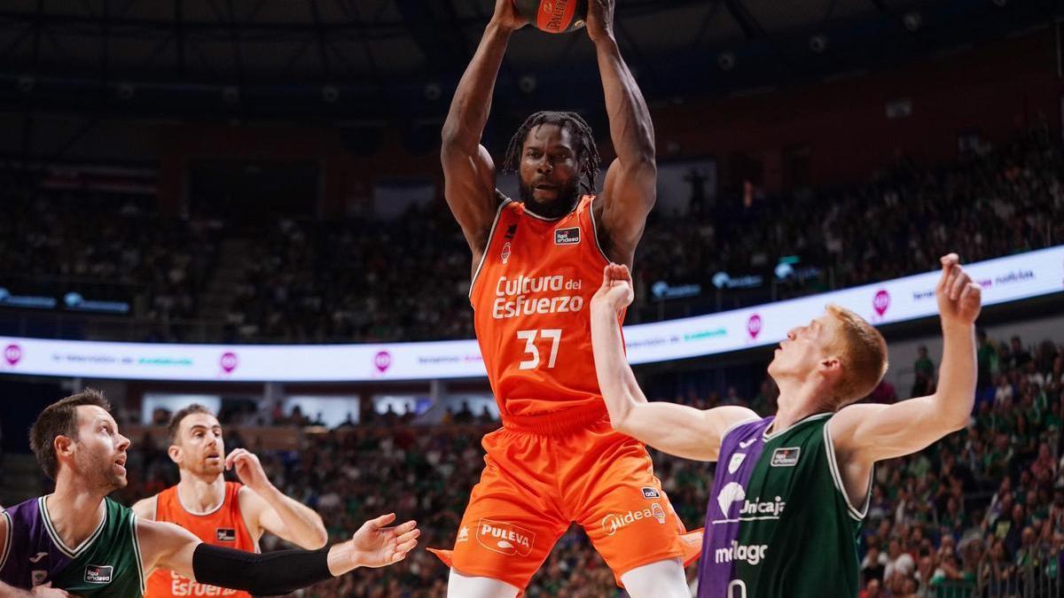 Crónica Unicaja - Valencia Basket debut Semi Ojeleye en Liga Endesa