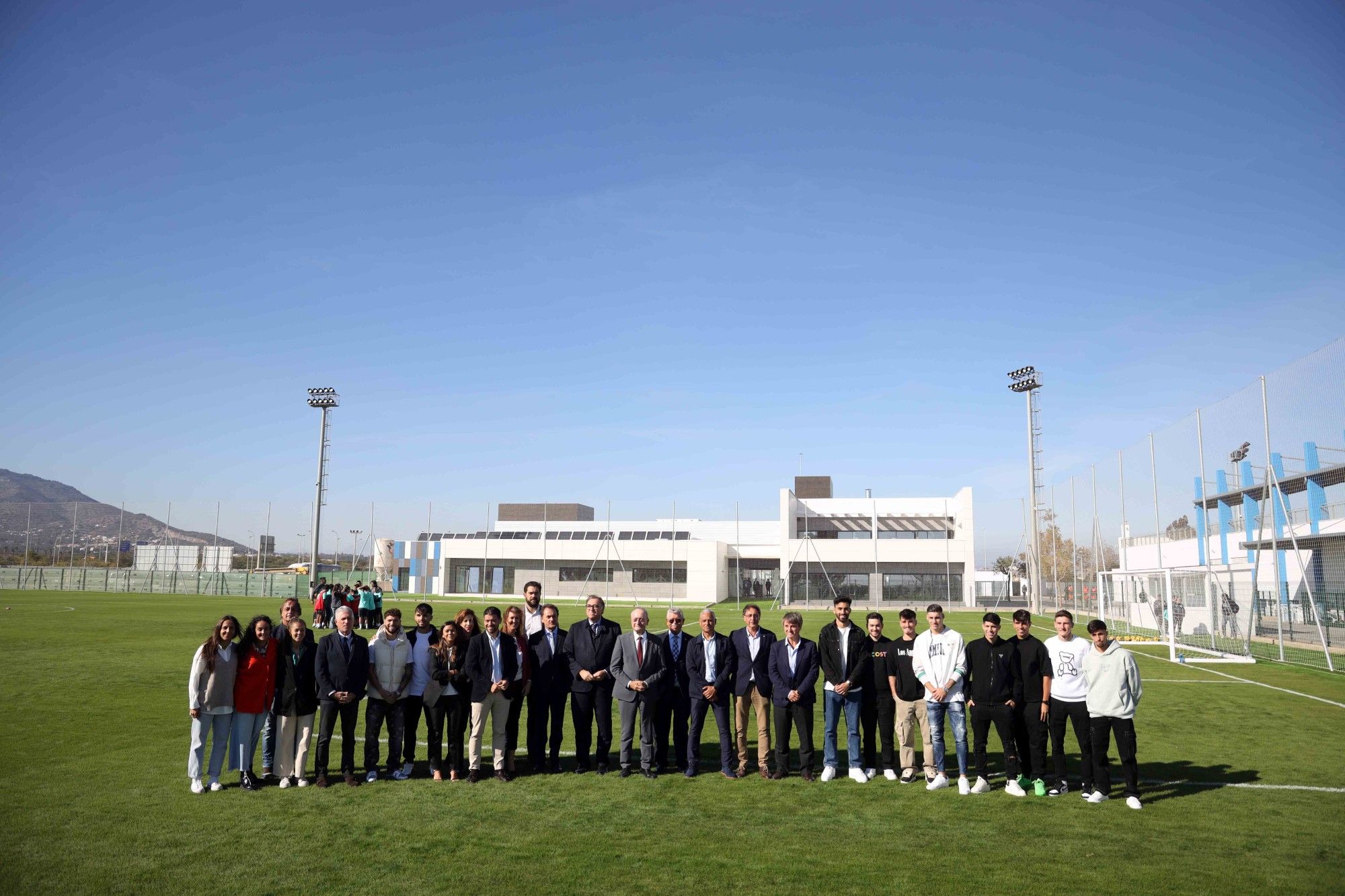El Málaga CF inaugura su anhelada ciudad deportiva