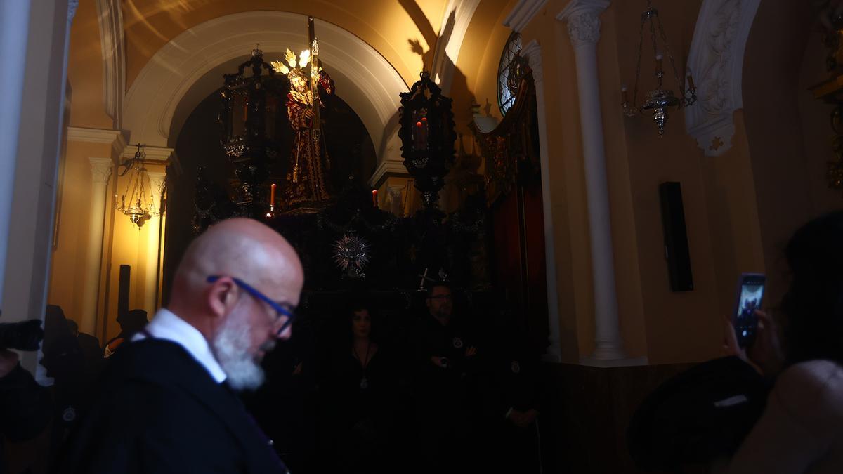 Desolación en la capilla de Jesús Nazareno