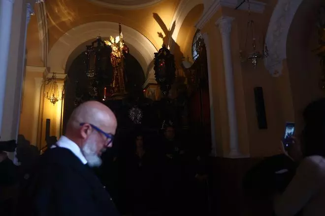 Desolación en la capilla de Jesús Nazareno