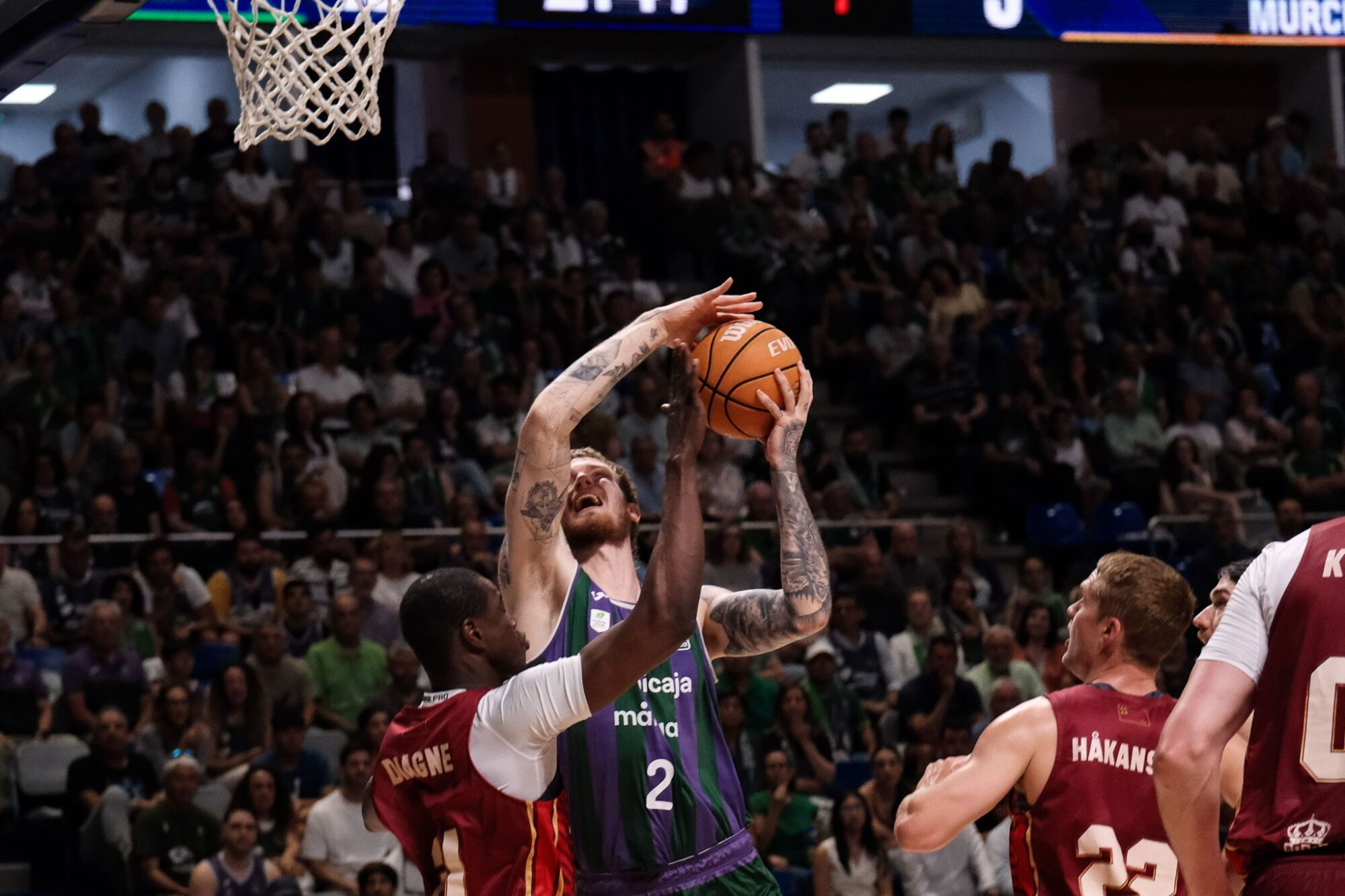  Liga ACB Baloncesto - UNICAJA vs UCAM Murcia. 