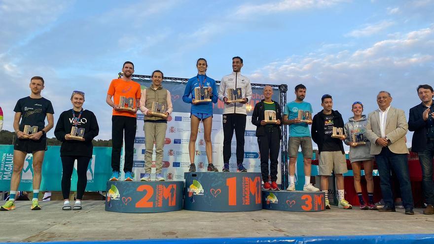 Aziz Boutoil y Amelia Álvarez ganan la Half Marathon Magaluf