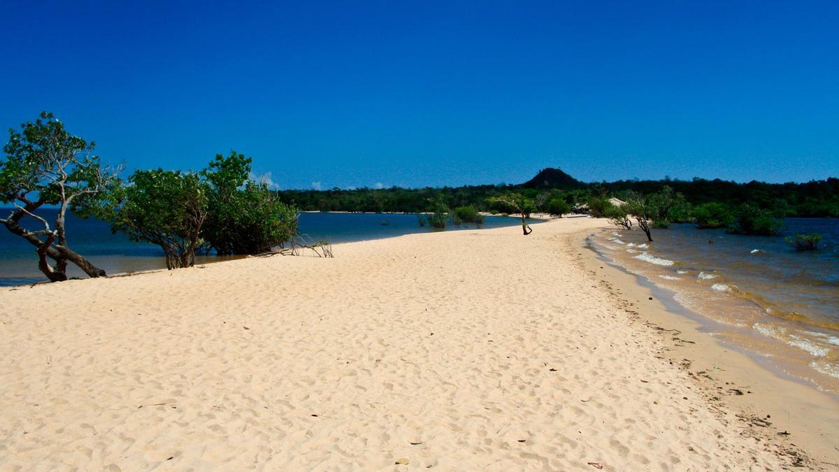 La playa más bonita de Brasil tiene al agua dulce