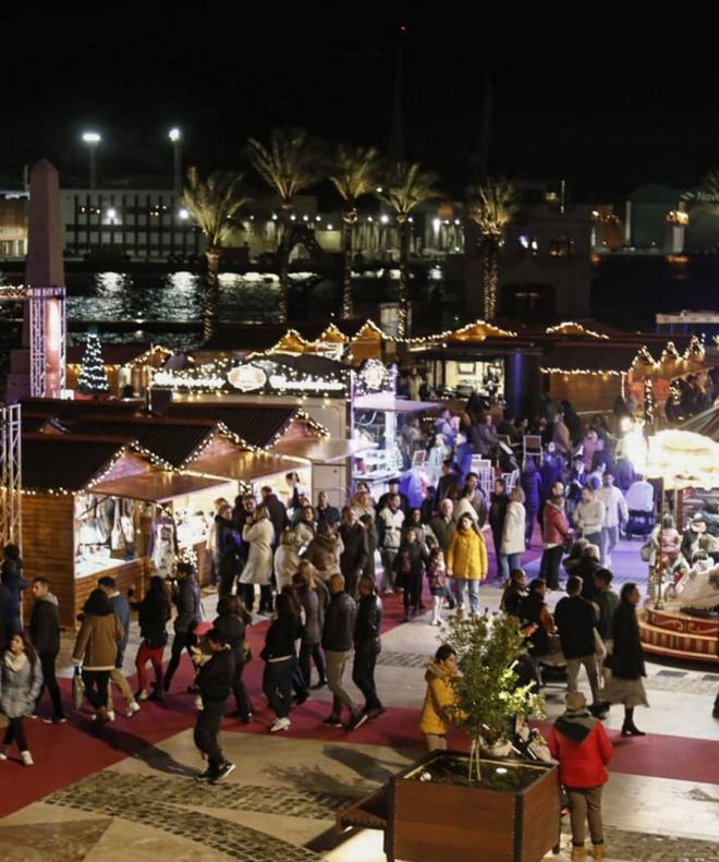 El mercadillo navideño del puerto de Cartagena contará con quince puestos de artesanía