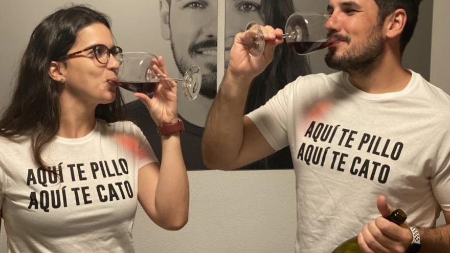 Cristina y Marcos, la pareja de matemáticos que muestra en redes los mejores restaurantes de Canarias