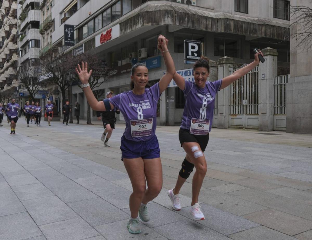 Muchas participantes corrieron junto a familiares o amigas. | ROI CRUZ