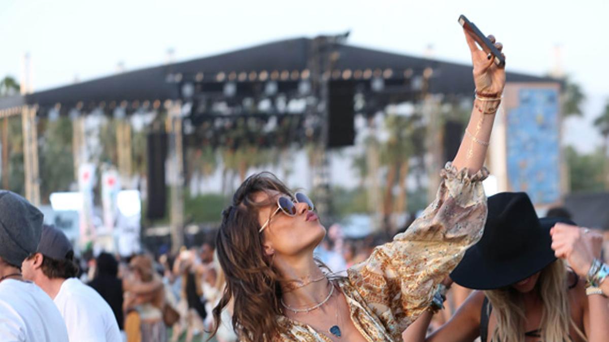 Alessandra Ambrosio en Coachella