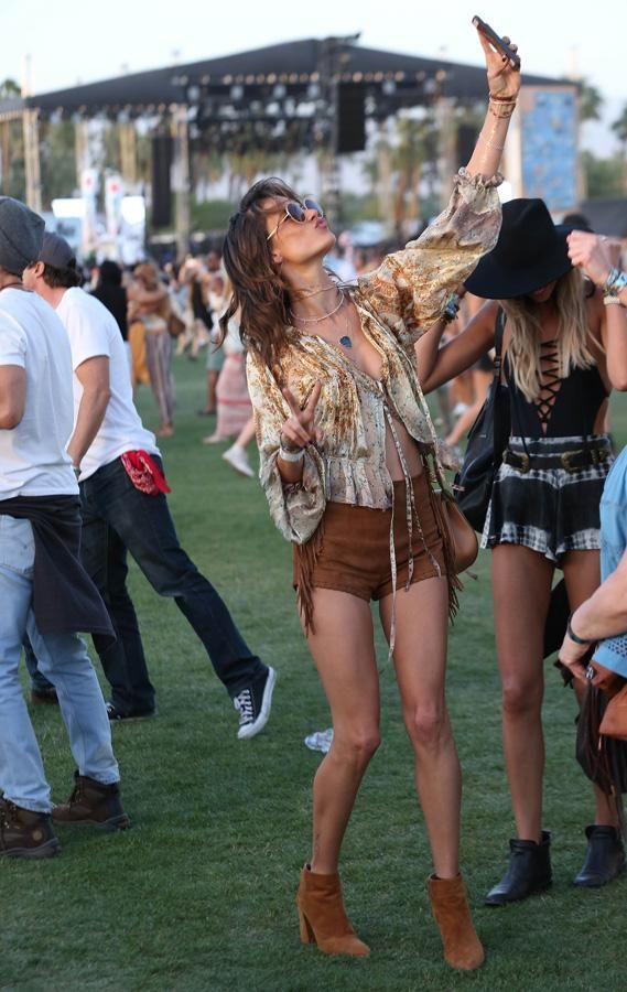 Alessandra Ambrosio en Coachella