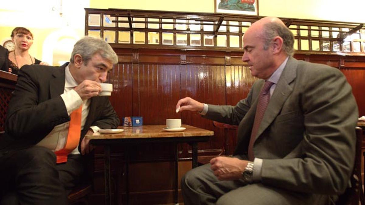 Escenifiquen així l’acord pactat entre el Govern i Ciutadans per tirar endavant els Pressupostos Generals de l’Estat